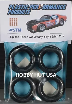 #STM - Square Tread McCreary Style 15  Dirt  Racing Tires - PPP 1/25 - NEW ITEMS • $10.99