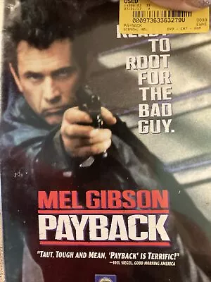 Payback Mel Gibson DVD • $5
