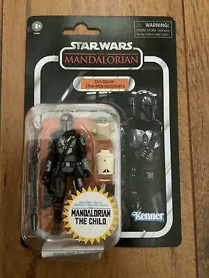 Din Djarin The Mandalorian  & The Child - Star Wars Vintage Collection 3.75  • £19.99