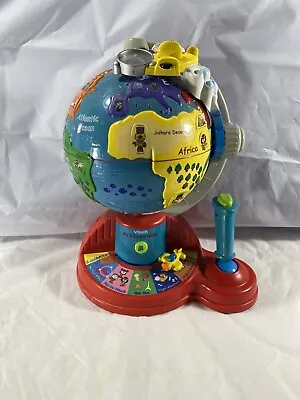 Vtech Fly And Learn Globe Talking Educational Teaching Joystick WORKS GREAT • $24.99