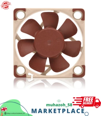 £14.99 • Buy Noctua NF-A4x10 FLX, Premium Quiet Fan, 3-Pin 40x10mm, Brown
