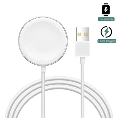 $9.99 • Buy For Apple Watch IWatch SE 7 6 5 4 3 2 Magnetic Fast Charger Cable Charging Dock
