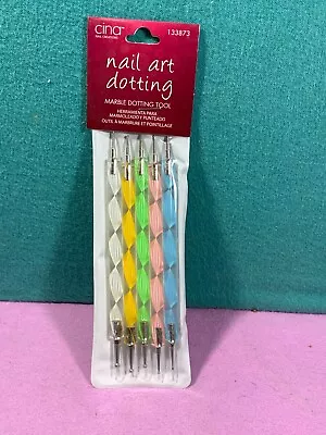 Cina Nail Creations Nail Art Marble Dotting Tool 133873  NEW FREE SHIPPING • $7.35