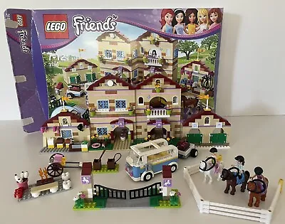 LEGO Friends Summer Riding Camp 3185 Incomplete Set W/ Box & Instructions • $79.99