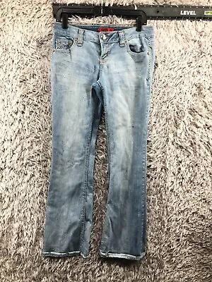 Zanadi Bootcut Jeans Size 9 Juniors Womens Medium Wash Blue • $11.40