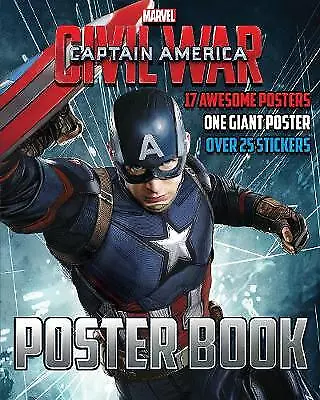 Marvel Captain America Civil War Poster Book: 17 Awesome Posters One Giant Post • £3.74