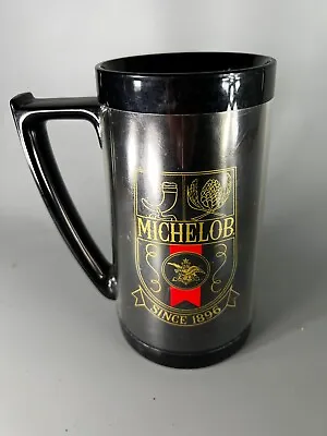 Michelob Vintage Thermo-serv Insulated Plastic Beer Coffe Drink Travel Mug 16oz • $6.97