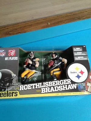 Mcfarlane 2 Pack Football Ben Roethlisberger & Terry Bradshaw Steelers  • $47.25