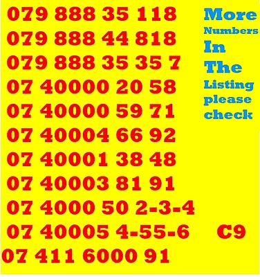 £9.99 • Buy New SMARTY UK 888 LUCKY GOLD VIP BUSINESS EASY MOBILE PHONE NUMBER SIM CARD Nice