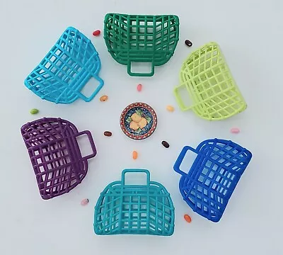 10 Party Favor Bags-NEW Vintage Retro 5  (80's) Jelly TURQUOISE Purse (US Made) • $30