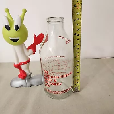 Vintage  Milk Bottle Dairy UK Gloucestershire Dairy & Creamery LTD. • $9.99