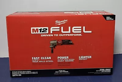 Milwaukee 2476-20 M12 FUEL 16 Gauge Variable Speed Nibbler (Tool Only) - New • $179.99