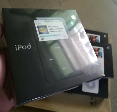NEW Apple IPod Classic 5th Generation Black (80 GB) MP3 MP4 Player - Sealed • $149.88
