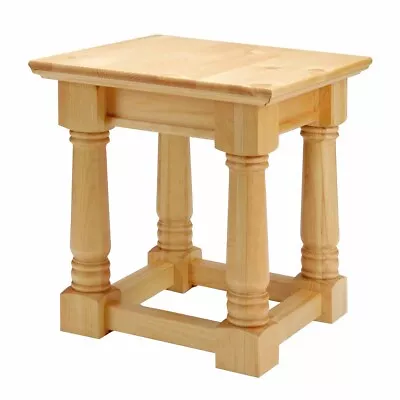 Bedroom End Tables Country Pine Mission End Table Living Room 23 Inch • $347.99