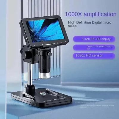 LP050/LP050H 4.3 Inch IPS HD Digital 500-1000X Microscope Electronic Microscope • $99.59