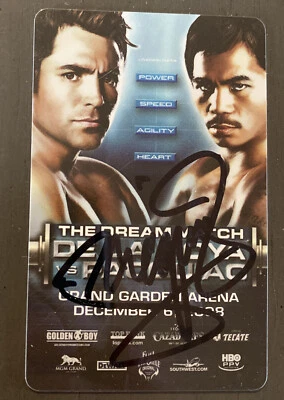 $99.99 • Buy MANNY PACQUIAO Autographed Signed MGM Hotel Card