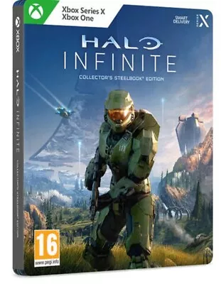 Halo Infinite - Collector’s Steelbook Edition (Microsoft Xbox One/Series X... • £26.50