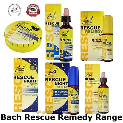 £7.99 • Buy Nelsons Rescue Remedy Spray & Dropper Day And Night -Rescue Plus Dropper