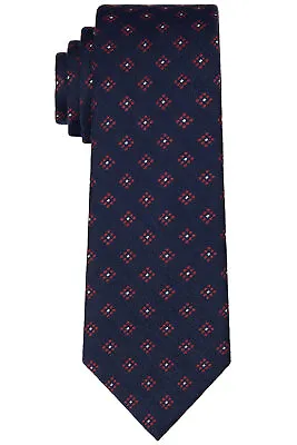 Lauren Ralph Lauren Mens Mason Geo Print Tie Wine - NWT $69 • $24
