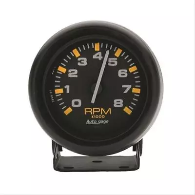 Auto Gage Mini Tachometer 0-8000 2 3/4  Dia Black Face 2305 • $62.09