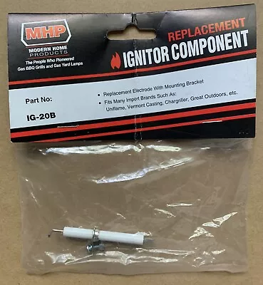 Uniflame Vermont Casting Chargriller Gas Grill Igniter Electrode Mhp Ig-20b • $29.99