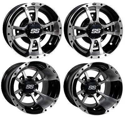 (4) New ITP SS112 Machined Sport Wheels Yamaha YZF450 / Raptor 660/700 / Banshee • $580.95