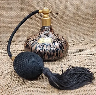 Vtg Murano Art Glass Perfume Bottle Atomizer • $50