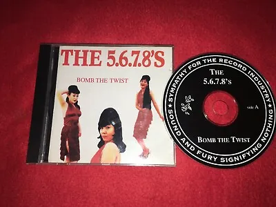 THE 5.6.7.8's - BOMB THE TWIST - CD • $12.44