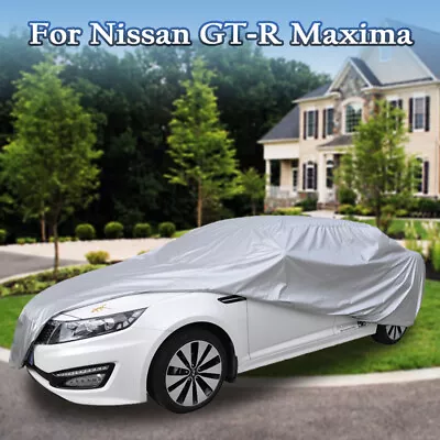 Sun UV Dust Waterproof Protector Breathable Car Cover For Nissan GT-R Maxima • $32.39