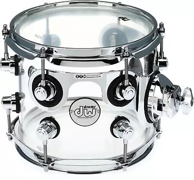 DW Design Series Clear Acrylic Tom - 7  X 8  • $279