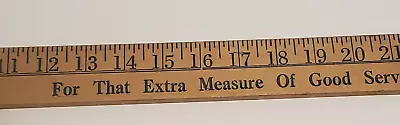 Vintage Bank Of Pennsylvania Pa Wood Advertising Long Yardstick 48  Ruler As-is • $14.99