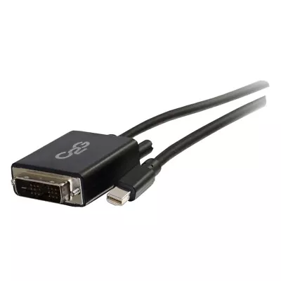 C2G 54335 Mini Display Port Male To DVI Male 6ft Adapter Cable (TAA Compliant) • $25