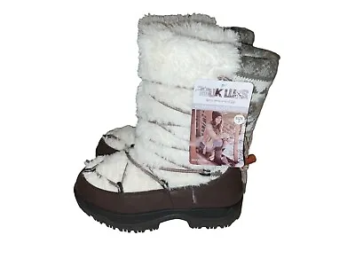 MUK LUKS Women's Size 7 Massak Fashion Snowboots Fur Lined Winter Boots EUC • $69.99