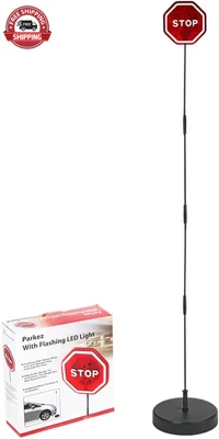 $32.73 • Buy LED Light Parking Stop Sign,Smart Parking LED Garage Flashing Warning Stop Sign,