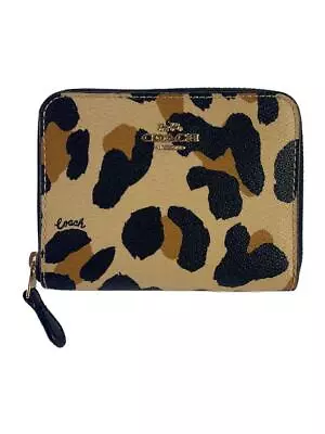 COACH Bi-Fold Wallet BRW Leopard Women • £100