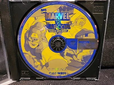 Marvel VS Capcom Clash Of Super Heroes Disc Only Sega Dreamcast Japan Version • $24.99