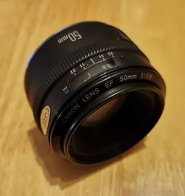 CANON LENS EF 50mm 1:1.8 MK I • £55