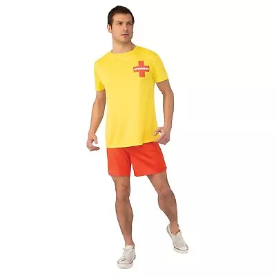 £13.59 • Buy Forum Baywatch TV Lifeguard Mens Adult Fancy Dress Costume New