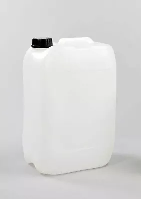 25L LITRE PLASTIC WATER CONTAINER CARRIER FOOD DRUM JERRYCAN JERRICAN NEW Cheap • £11.70