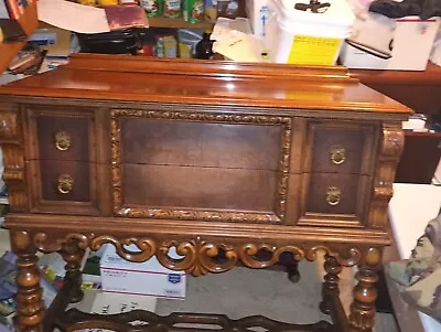 Antique Walnut Credenza • $275