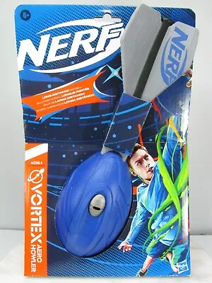 £18.18 • Buy NERF VORTEX HOWLER FOOTBALL With Tail  Blue  Silver Black Ball  2021 Hasbro  NEW