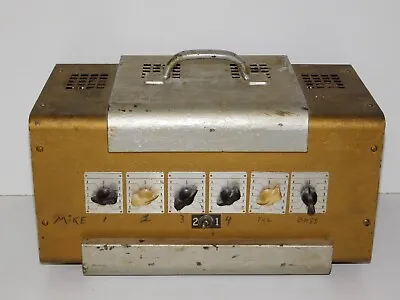 Vintage Erwood Sound Western Electric Tube Amplifier Harp Microphone Speaker Amp • $449