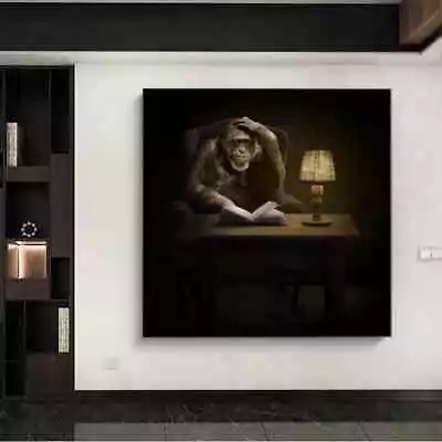 Funny Monkey Animal Posters And Prints Canvas Painting Home Decor Wall Pictures • $3.99