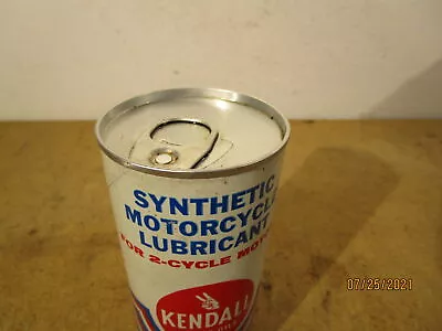 Vintage Kendall Synthetic Motorcycle Lubricant 2 Cycle Unopened • $24.99