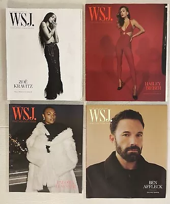 THE WALL STREET JOURNAL MAGAZINE Lot Of 4 ~ Women's Fashion 2021 & 2022 ~ VG • $8.50