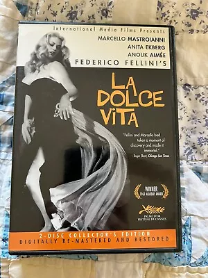 La Dolce Vita (DVD 2004 2-Disc Set Collectors Edition) Fellini • $14.99