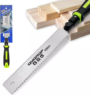 Japanese Hand Saw 7 Inch Flush Cut Saw Double Edge Sided Pull Saw For Woodworki • $19.99