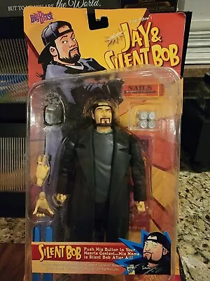 1998 Jay & Silent Bob Talking Action Figure SILENT BOB Clerks Kevin Smith  • $40