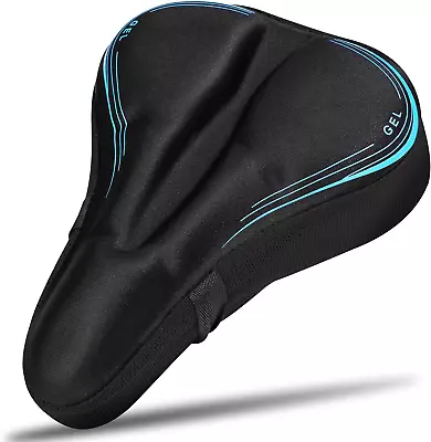 Bike Seat Covers: Bike Seat Cushion For Women & Men Made Of Gel & Memory Foam  • $25.99