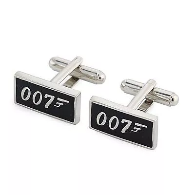 £6.75 • Buy James Bond 007 Cufflinks Mens Business Shirt Sleeve Cuff -In Gift Box FREE POST